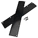 MORLORDY 2Pcs Carbon Fiber RC Chassis Side Skirts Side Panels Widening Kit (46mm/ 56mm) for 1/7 Felony & Infraction V2 6s BLX All-Road Truck RTR Upgrade Part(56MM)