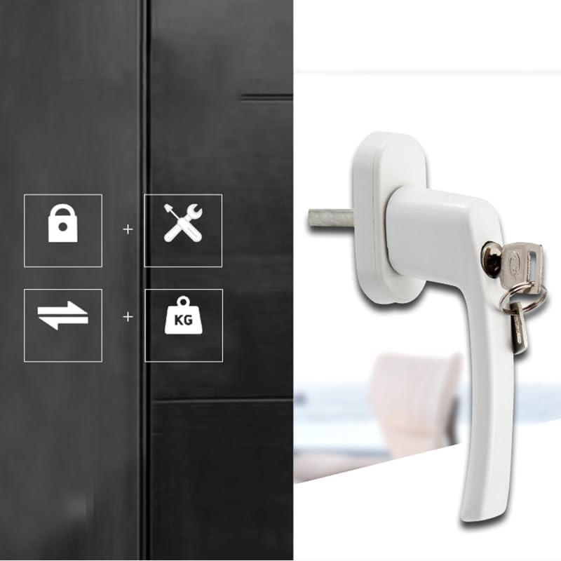 Aluminum Alloy with Locks Universal Door Key for Double Glazing Kid Security Lock Tools Window Handles