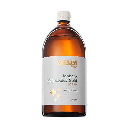 vitabay Oro Colloidale 20 PPM, 1000 ml