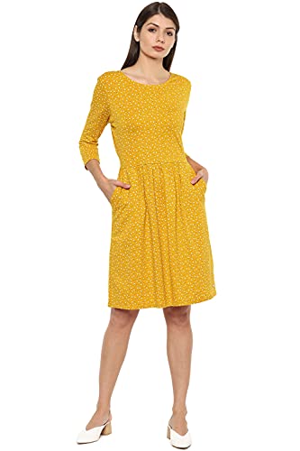 Image of Van Heusen Woman Women's Cotton Blend A-Line Knee-Length Dress