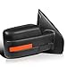 Spec-D Tuning Power Operated/Heated W/Led Signal + Puddle Lamp Right Passenger Side Mirror Compatible with Ford F150 2007-2014