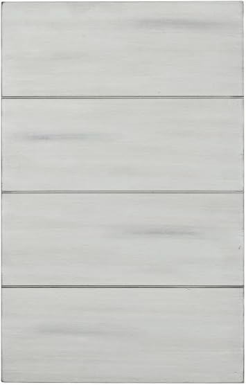 Boraam Jamestown Side Table, Antique White