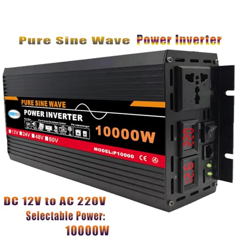 Inversor CC 12V a CA 220V con protección múltiple contra sobrecargas 6