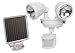 MAXSA Innovations 40218 Motion-Activated Dual Head LED Security Spotlight, Off-White