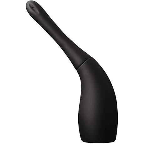 Deluxe Anal Cleanser - Silicone - Black
