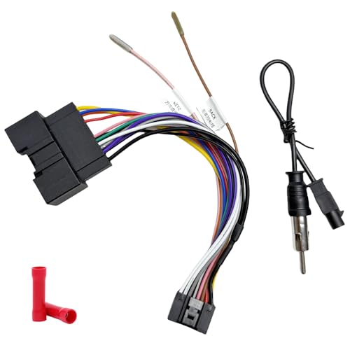 Aftermarket Radio Wiring Adapter Compatible with Ford 2011-2020, 16Pin Android Car Stereo Harness