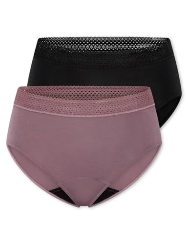 Slips Schiesser Care femme culotte coton confortable taille haute