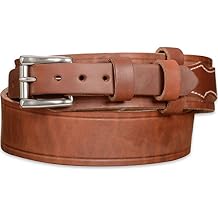 Bullhide Belts Mens Leather Belt for Work, Casual, Dress, 1.75" Wide