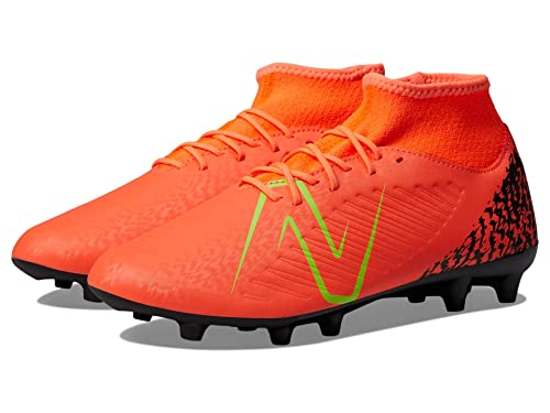 New Balance Herren Tekela V4 Magia FG Fußballschuhe, Neon Libelle/Schwarz/Coloro Green, 10 Women/8.5 Men