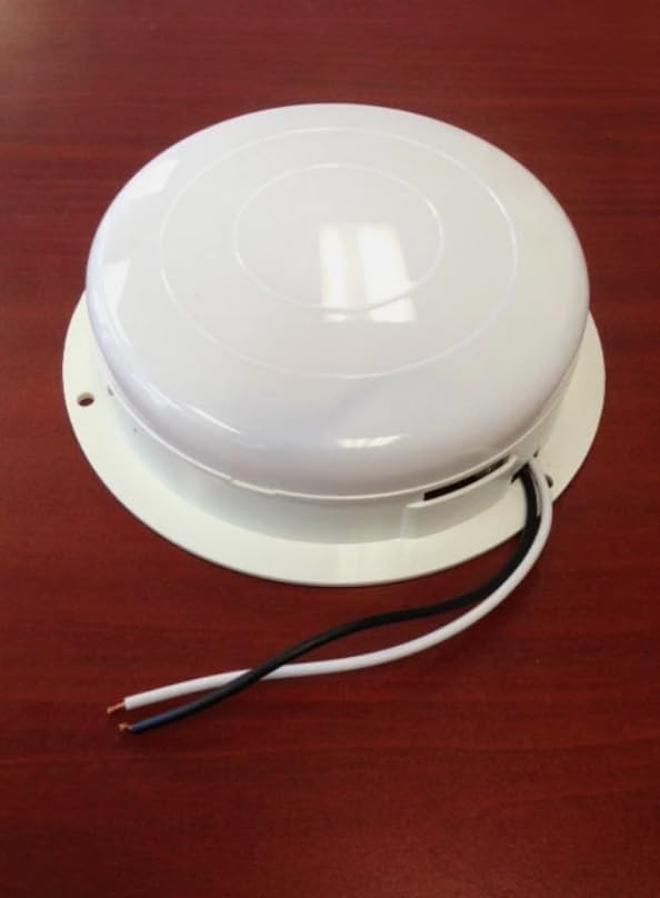 Universal Truck Body - White Plastic Truck & Trailer Dome Light - OEM NEW - Morgan Wabash Kidron US Body
