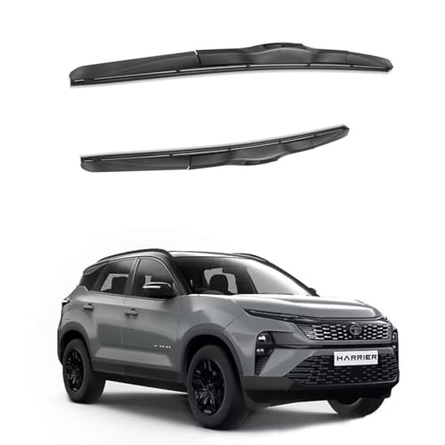 Image of Oshotto (O.E.M Type) Frameless Wiper Blades Compatible with Tata Harrier Base Model (26 inch / 18 inch)