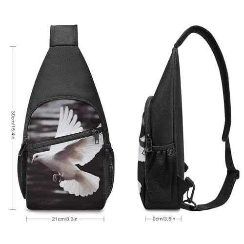 Flying Dove mochila bandolera casual para senderismo miniatura 2