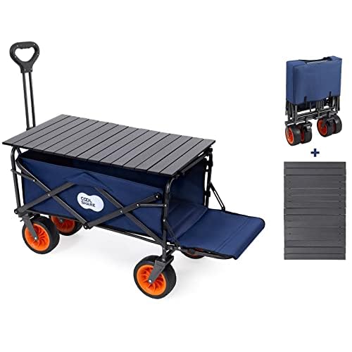 Best Folding Beach Wagon With Table (2023) Reviews Wagonic
