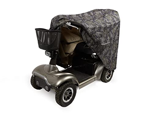 Covermates Mobility Scooter Cover - Light Weight Polyester, Weather Resistant, Drawcord Hem, Power Sports Covers, Camo