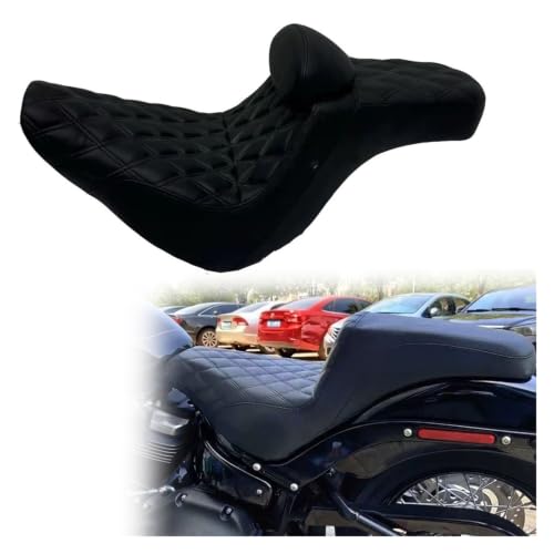 Coussin de passager moto double confortable et durable pour Low