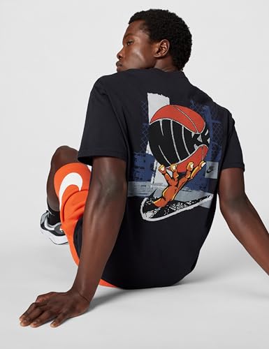 Nike Men's Basketball Graphic T-Shirt, Black, XX-Large