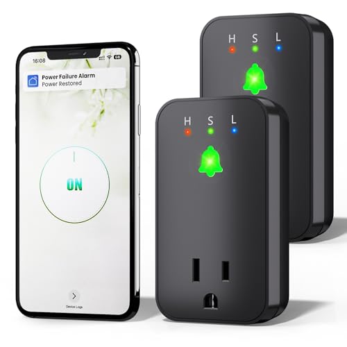Satisure Power Failure Alarm WiFi - horns and sirens | Mubboo
