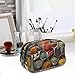 PCTIMMT Colorful Spices Makeup Bag Zipper Make Up Pouch Toiletry Organizer Makeup for Women and Girls
