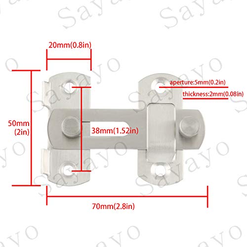 Sayayo Serratura Porta Chiavistello Piccolo