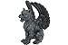 Resin Medieval Sitting Winged Lioness Gargoyle Figurine Statue