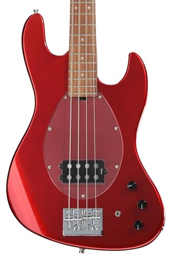 Sadowsky MetroExpress Vintage M Bass Guitar - Solid Candy Apple Red Metallic, Morado Fingerboard