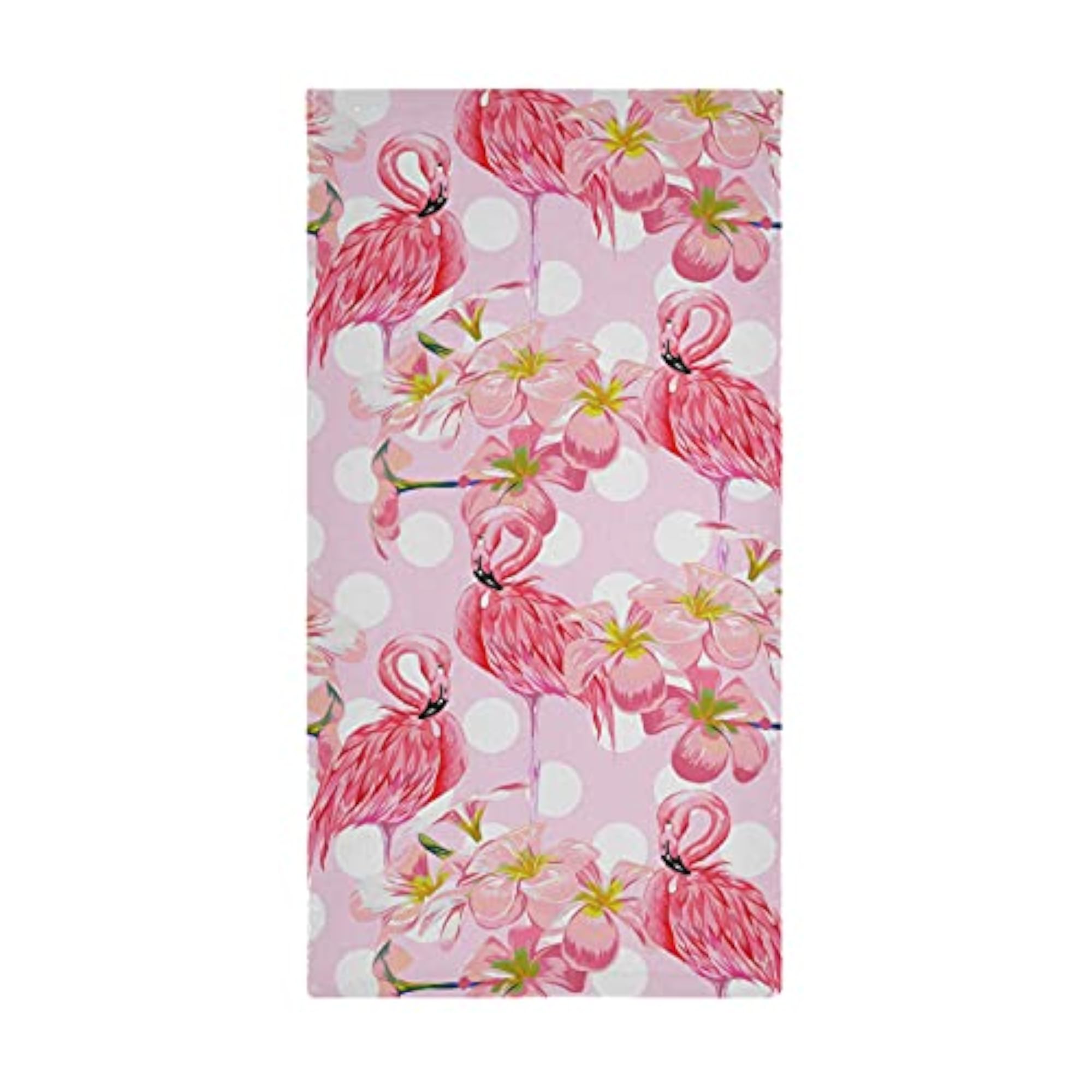 Magic Flamingo Bathroom Hand Towels Set
