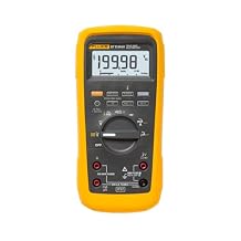 Fluke 87V MAX True-RMS Digital Multimeter, Rugged, Waterproof and Dustproof IP67 Rated, Up to 800 Hour Battery Capacity, Built-In Thermometer, Withstands Drops Up To 13 Feet, Includes TL175 Test Leads