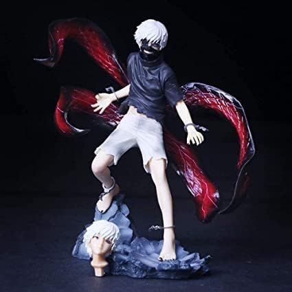 Tokyo Ghoul Anime Figure Kaneki Ken Statue Figure PVC Model Room Decorations Toy Gift Anime Character Collection Model 22cm