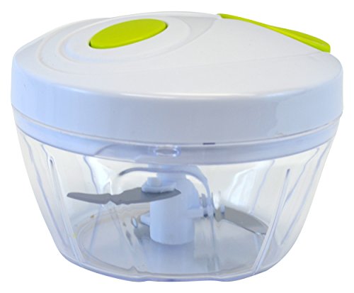 Southern Homewares Manual Handheld Food Chopper Mincer Blend Vegetables Fruits Meats 3 Blade