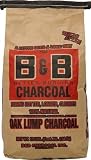 B&B Charcoal Oak Lump Charcoal, 4540 GR