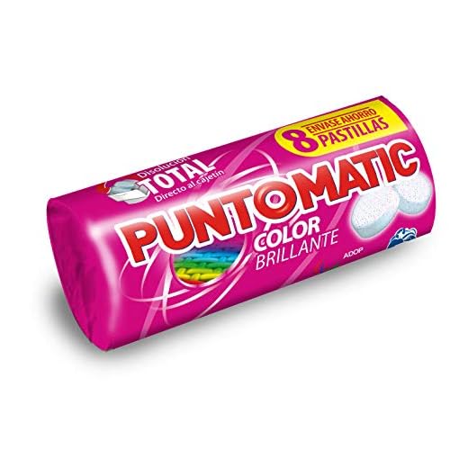 Puntomatic Detergente Pastilla Ropa Color - 4 Lavados