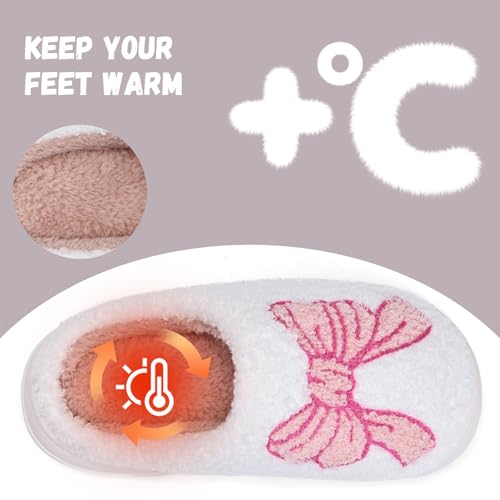 Image of IceUnicorn Kids Slippers Boys Girls Warm Winter House Slippers Big Little Kids Non-Slip Soft Plush Memory Foam Home Shoes for Indoor Outdoor