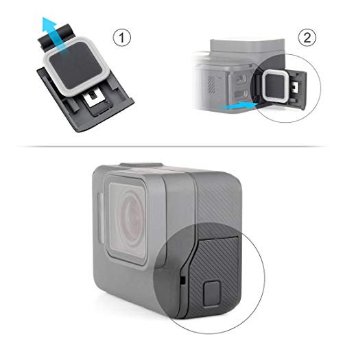 Replacement USB Side Door Cover for GoPro Hero 5 6 Black Camera Repair Part Accessories - Thumbnail 6