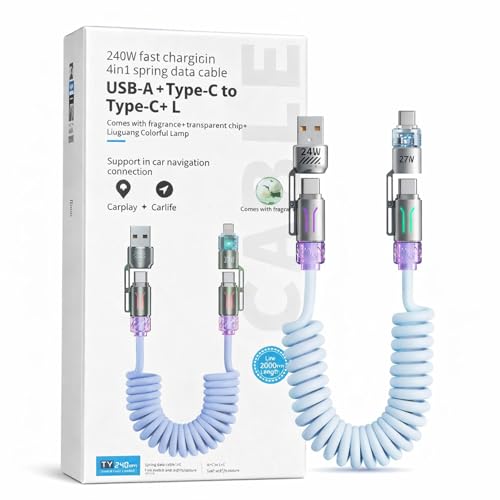 YOURKARTS.COM 4-in-1 Type-C Phone Charging Cable - Image 3