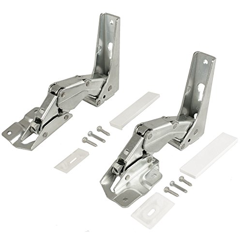 Spares2go de la parte superior + inferior integrado Bisagra de puerta Kit para Fagor nevera congelador