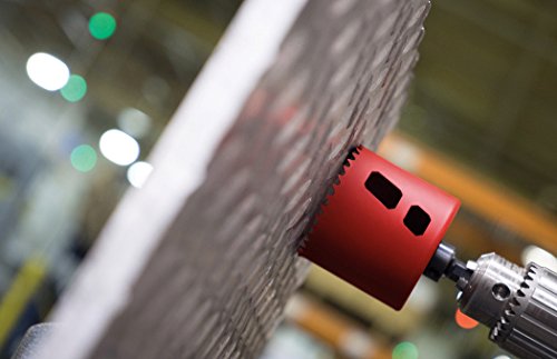 MK Morse MHS88 Bi-Metal Hole Saw, 5-1/2-Inch Diameter, Red - Image 3