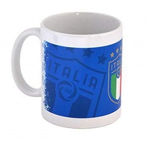 Giemme Tazza Italia Blu FIGC Mug in Porcellana Accessori casa PS 24615