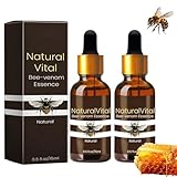 Bienengift Serum gegen Falten Gesicht,Anti-Falten Essenz & Pigmentflecken Entferner Gesicht -...