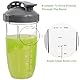 Ersatzteile Zubehör für nutribullet Elektrischer Mixer - 950ml Becher & Extraktor Klinge mit Flip-Top to Go Deckel Kompatibel mit NutriBullet Mixer 600 W und Pro 900 W