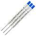 3 Pack - Ink Refill Blue Medium Schmidt P900 Parker Style Ballpoint Refill