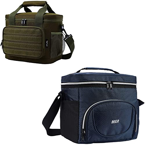 Mier Men’s Lunch Cooler And Insulated Lunch Box Bag #TOP13