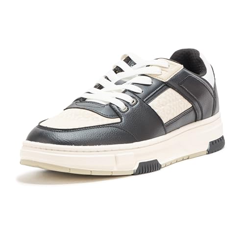 HUGO Damen Yarrow Cup Sole Sneaker, Schwarzer Schirm, 43 EU