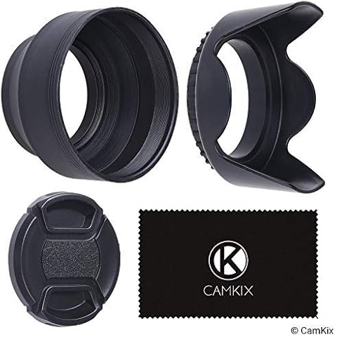 2 Parasoles de Objetivos CAMKIX 55mm Cover