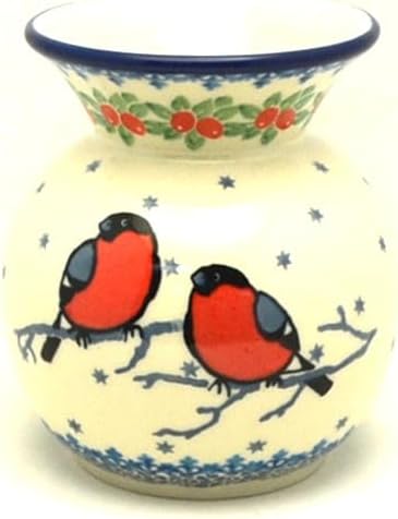 Polish Pottery Bubble Vase - Unikat Signature - U5179
