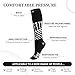 EOQIFJM The Rugby Team All Blacks Of New Zealand Tight Fitting Women'S Men'S Knee High Running Socks