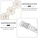 BESPORTBLE Pearl Bra Straps Fashionable Shoulder Sling Exquisite Pearl Patterns Non-slip Underwear Shoulder Straps for of Clothing