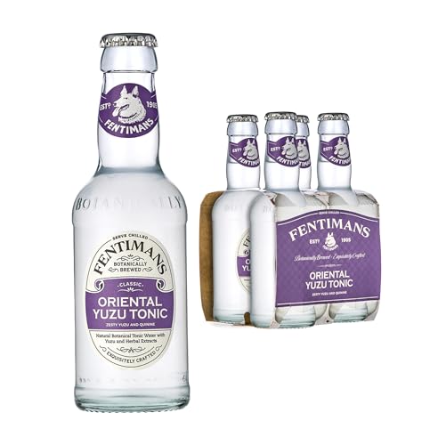 Fentimans Oriental Yuzu Tonic Water boisson botanique agrumes pack 4x200ml