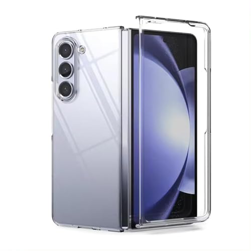 Image of TechTrendz Hard PC Slim Fit Transparent Protective Phone Case Cover for Samsung Galaxy Z Fold 6 / Fold 6 5G - Clear