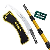BERGER ArboRapid Set 77049 | Teleskop Astsäge für Profis | Teleskopsäge 7,80 m Arbeitshöhe |...
