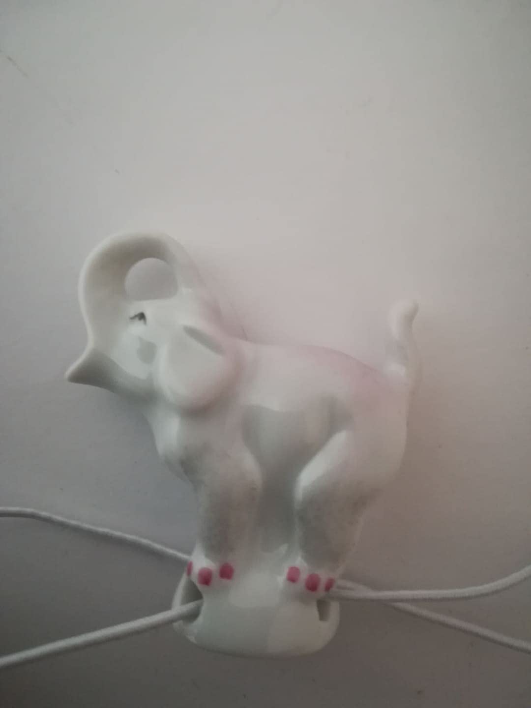 Tropfenfänger Elefant, handbemalt, für Kaffee- oder Teekannen